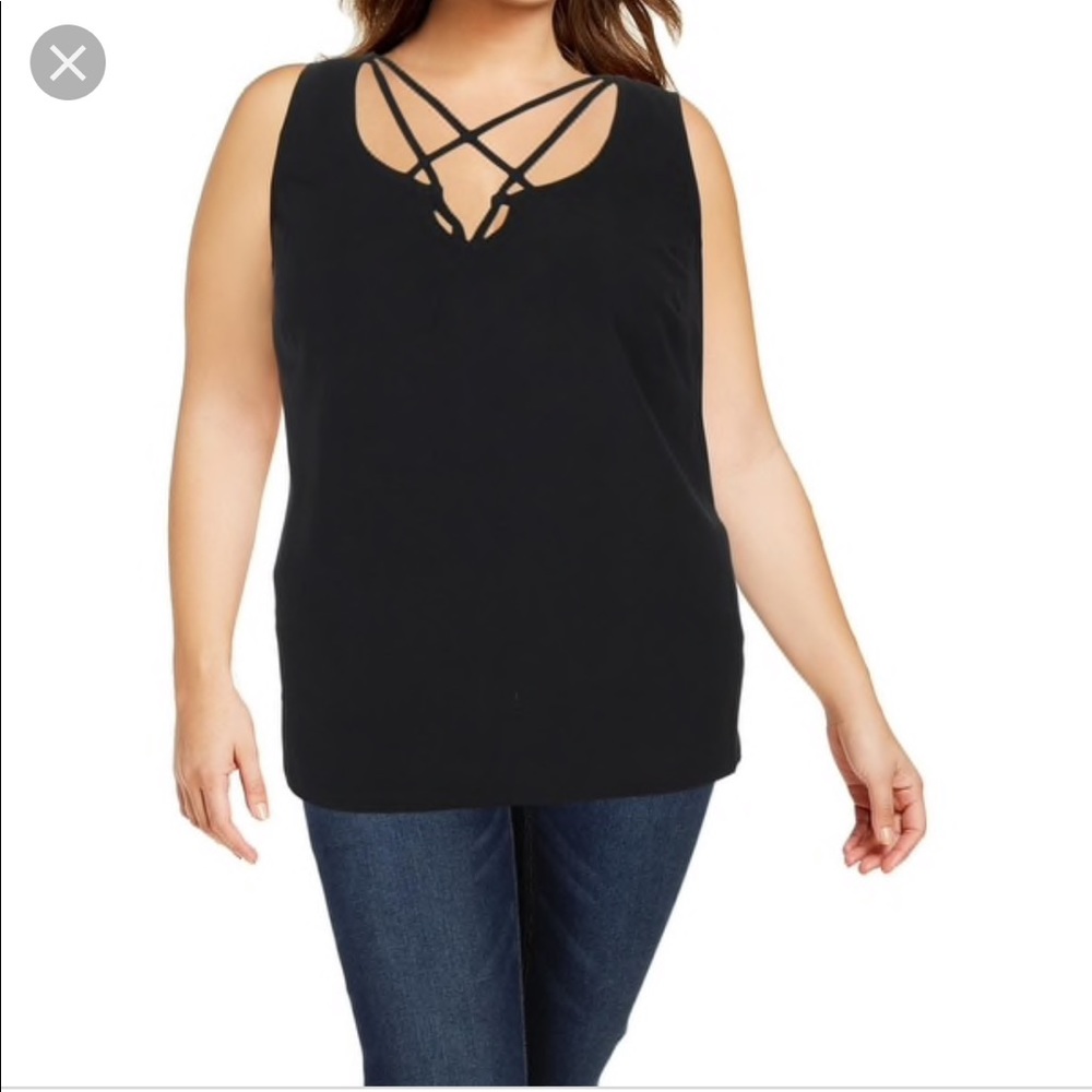 City Chic Strappy Tank